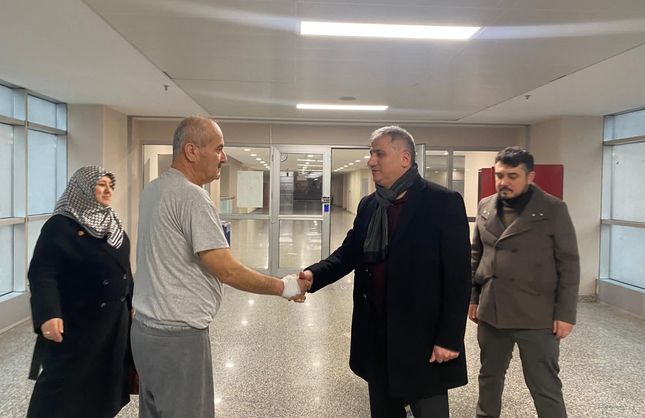 MİLLETVEKİLİ HASTANEDE...