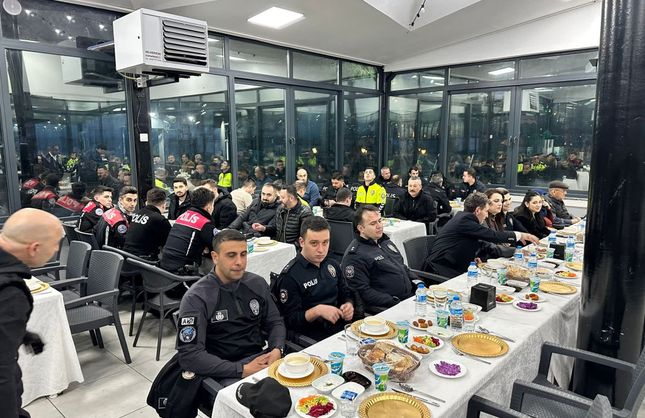 POLİS EVİNDE İFTAR PROGRAMI