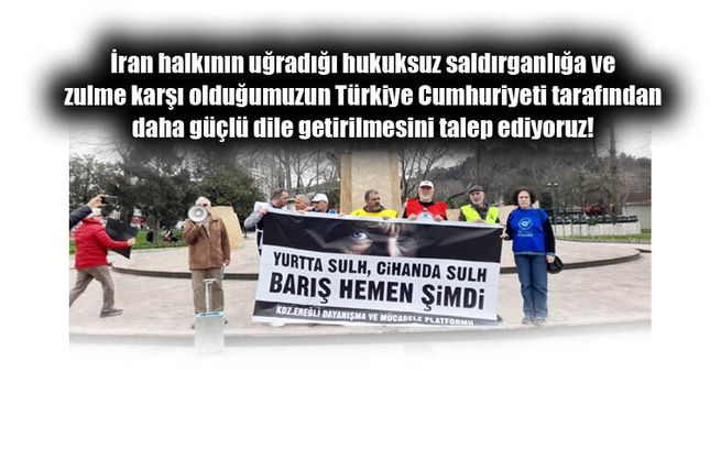 ABD VE İSRAİL’E KARŞI SESSİZ KALINMASI İKİYÜZLÜLÜKTÜR