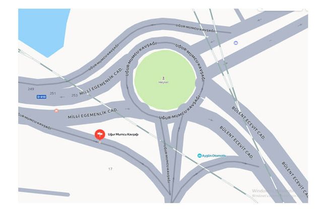 YOL GÜZERGAHINDA YENİ DÜZENLEME