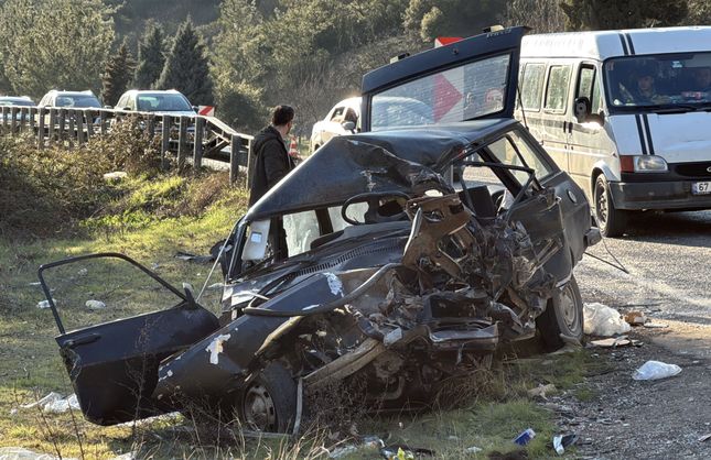 FECİ KAZADA HAYATINI KAYBETTİ