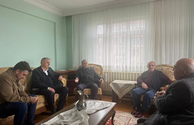 ACILI AİLEYE TAZİYE ZİYARETİ