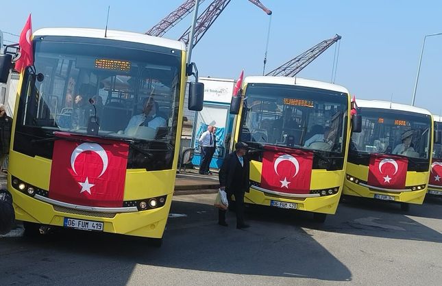 HALK OTOBÜSLERİ, EMEKLİ, YAŞLI VE ENGELLİYE ÜCRETSİZ