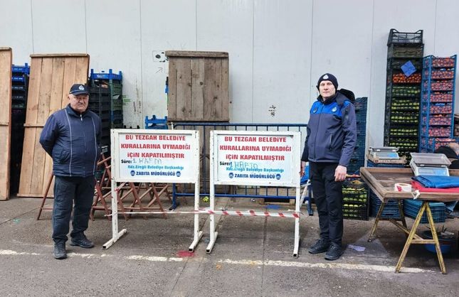 MÜŞTERİYE KABA DAVRANDI, TEZGAHI KAPATILDI