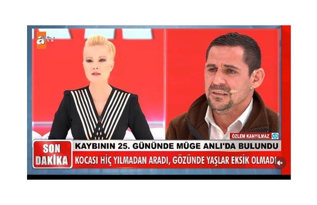 KAYIP EŞ BULUNDU, CANLI YAYINA KATILDI