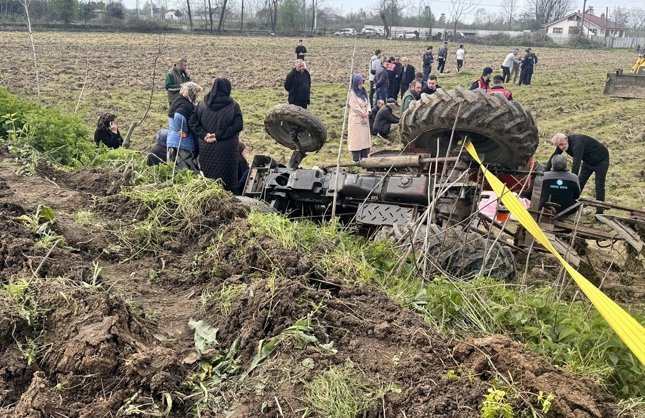 TRAKTÖR KAZASI CAN ALDI!