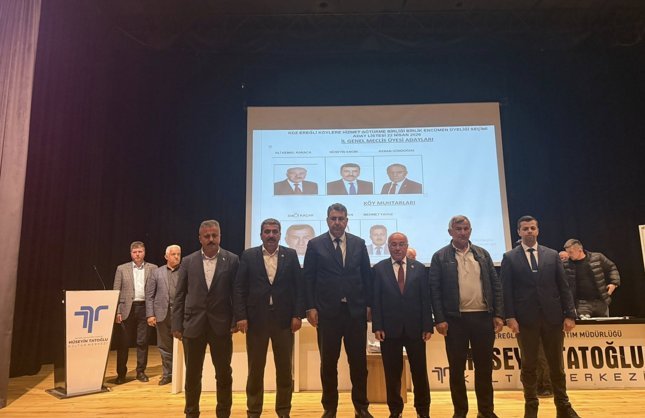 EREĞLİ'DE BİRLİĞİN YENİ YÖNETİMİ BELLİ OLDU