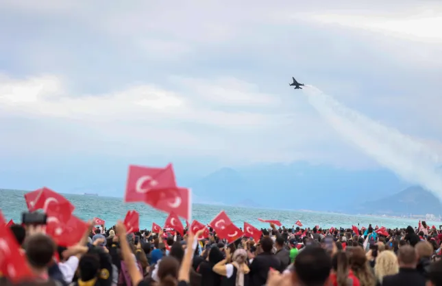 SOLOTÜRK ÇARŞAMBA AKŞAMI EREĞLİ'DE