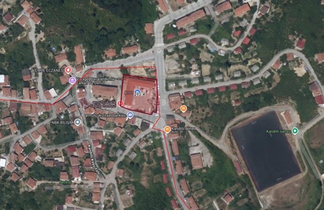 KANDİLLİ'DE İŞYERİ 5 YILLIĞINA KİRALANACAK