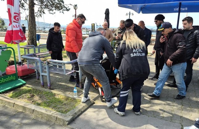 YAYAYA ÇARPTI, SÜRÜCÜ YARALANDI