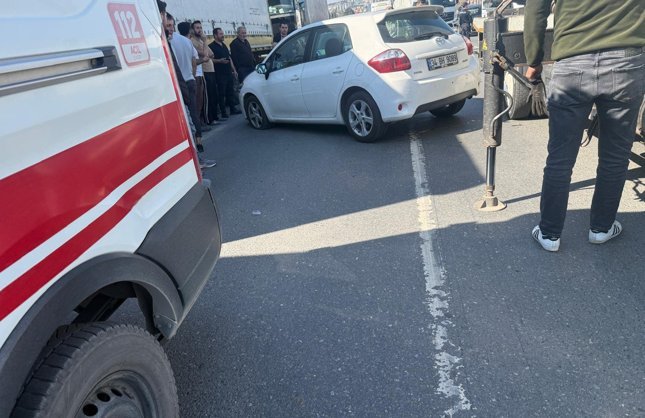 KIŞLA'DA 3 ARAÇLI KAZA...