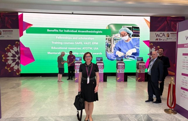 DÜNYA ANESTEZİ KONGRESİ'NDE BÜYÜK GURUR