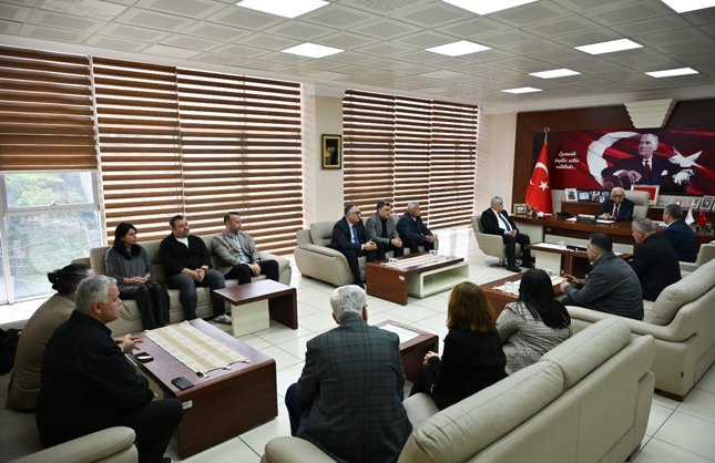 YAZIN YAPILACAK ÇALIŞMALAR GÖRÜŞÜLDÜ