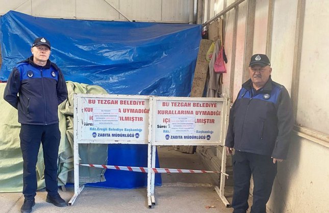 MÜŞTERİYE KABA DAVRANDI TEZGAHI 7 GÜN KAPANDI