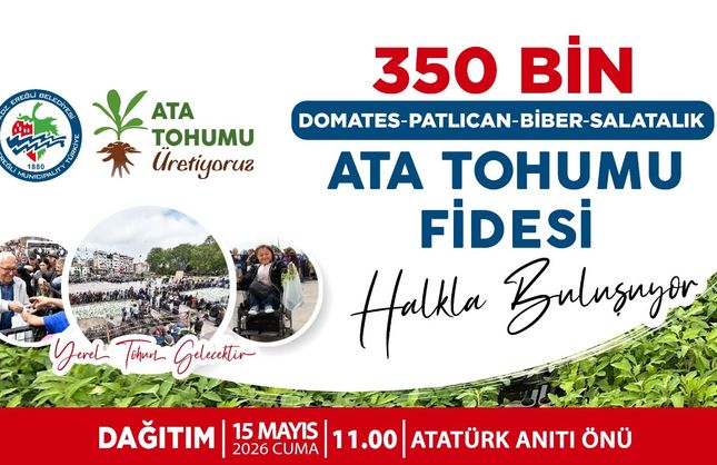 HALKA ÜCRETSİZ DAĞITILACAK
