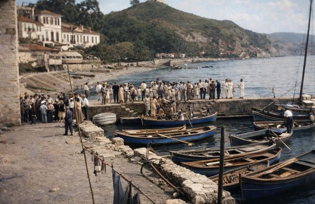 1950. EREĞLİ İSKELESİ, OTOBÜS TERMİNALİ GİBİYDİ