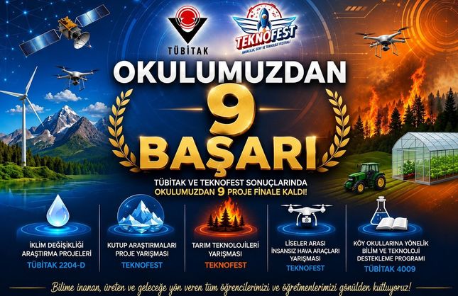 TEKNOFEST'DE FİNALE KALDILAR