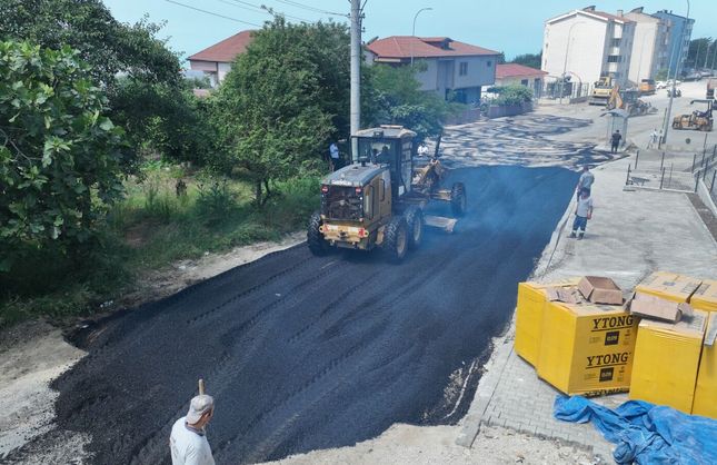 EREĞLİ ASFALTLANIYOR