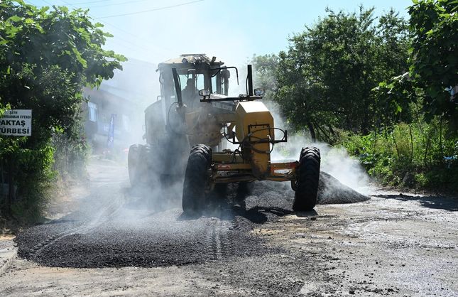 SEZON BOYUNCA 45 BİN TON SICAK ASFALT DÖKÜLECEK