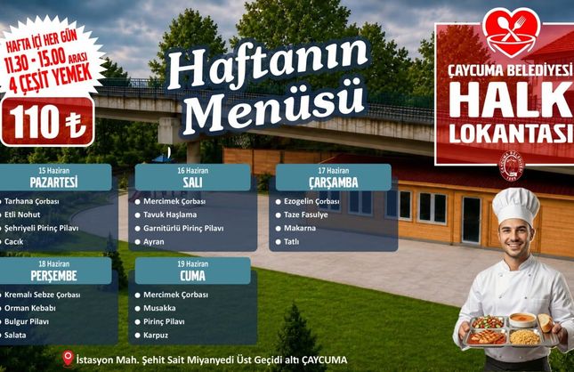4 ÇEŞİT YEMEK 110 LİRA