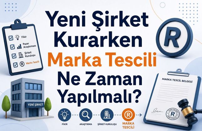 Yeni Şirket Kurarken Marka Tescili Ne Zaman Yapılmalı?