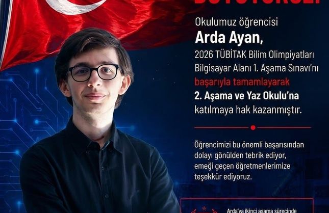 ARDA AYAN 1. AŞAMA’YI BAŞARIYLA GEÇTİ!
