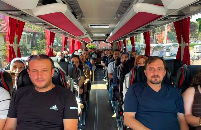 EREĞLİ'DEN OTOBÜSLERLE UĞURLANDILAR