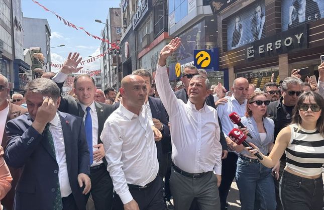 ÖZGÜR ÖZEL, ZONGULDAK'TA...