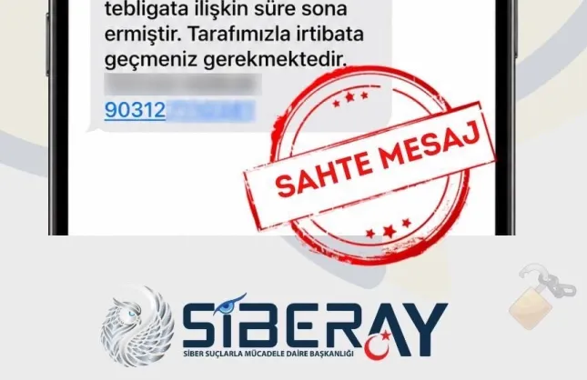 SAHTE İCRA VE e-TEBLİGAT MESAJLARINA DİKKAT!