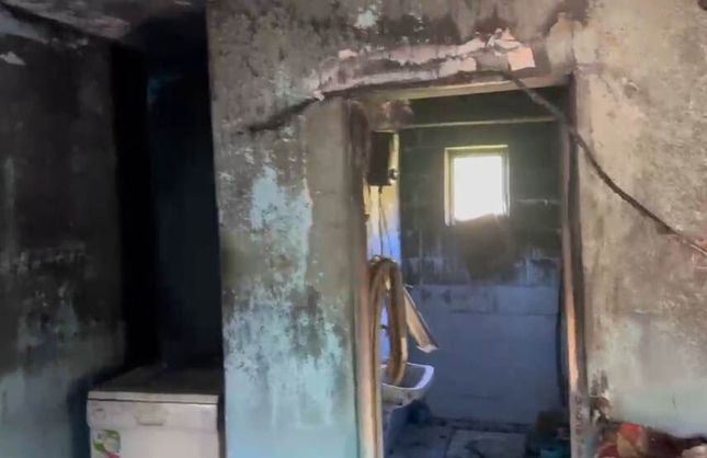 YANGIN, ÇİFT YARALANDI, AİLE MAĞDUR
