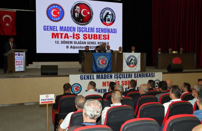 GMİS MTA-İŞ ŞUBESİ GENEL KURULU GERÇEKLEŞTİRİLDİ