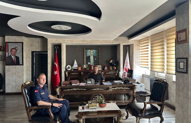 YENİ KOMUTAN GÖREVİNE BAŞLADI