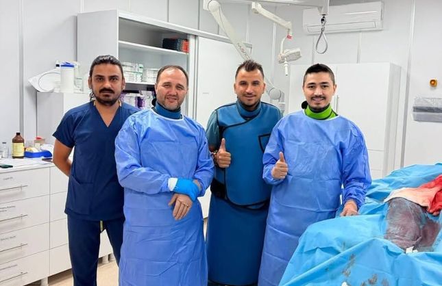 TAMAMEN TIKALIYDI, STENT TAKILDI...