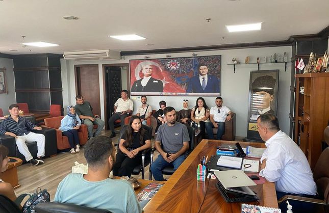 DİDİM SONRASI SENDİKAYA TEŞEKKÜRE GİTTİLER