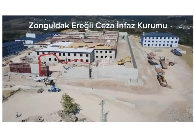 EREĞLİ'YE YAPILAN CEZAEVİ GÖRÜNTÜLENDİ