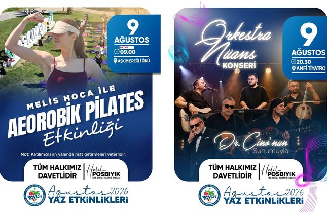 EREĞLİ'DE YAZ ETKİNLİKLERİ TAMGAZ...