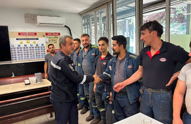 ÜYELERİN TALEP VE GÖRÜŞLERİNİ DİNLEDİ