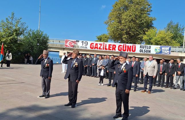 GAZİLER GÜNÜ ONUR VE GURURLA KUTLANDI