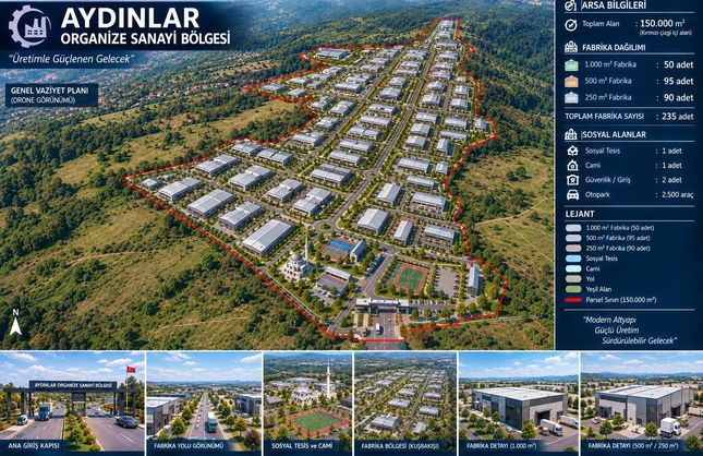 AYDINLAR OSB'DE SAVUNMA SANAYİ HEDEFİ