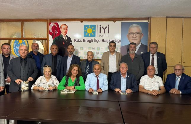 İYİ PARTİ KURMAYLARI EREĞLİ’DE BİR ARAYA GELDİ