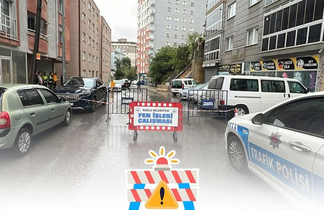 ESKİ EREĞLİ CADDESİ TRAFİĞE KAPATILDI