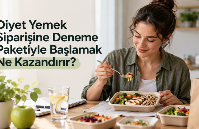 Diyet Yemek Siparişine Deneme Paketiyle Başlamak Ne Kazandırır?