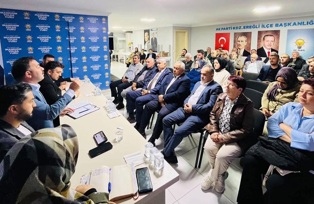 EREĞLİ’DE TOPLANDILAR