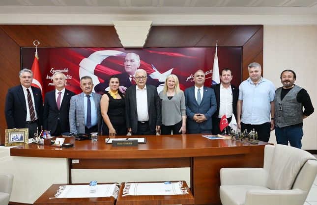 CHP’Lİ İSİMLERDEN POSBIYIK’A ZİYARET