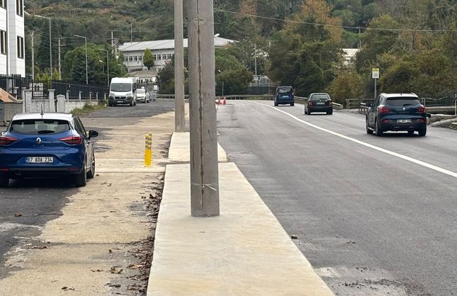 KALDIRIMDA SLALOM GEÇİŞLERİ!..