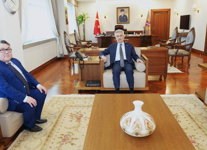 DANIŞTAY BAŞKANINA ZİYARET