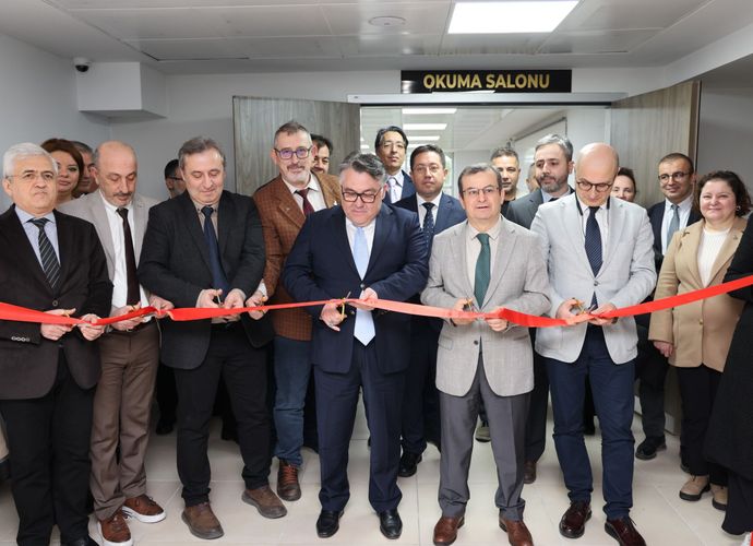 YENİ OKUMA SALONU AÇILDI