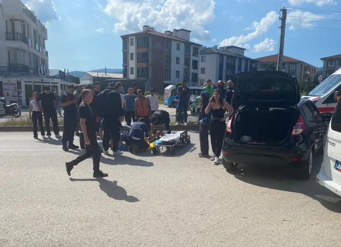 MOTOSİKLET KAZASI