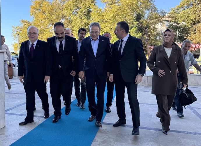 TOPSAKAL, ZONGULDAK'A GELDİ