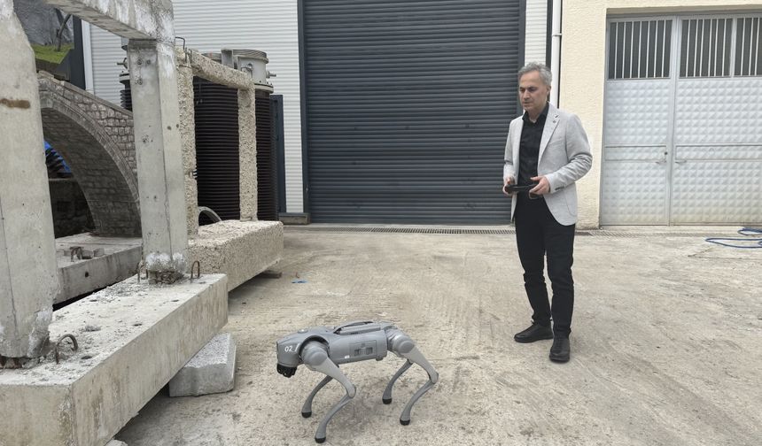 Deprem hasarları yapay zeka ve robot köpeklerle tespit edilebilecek